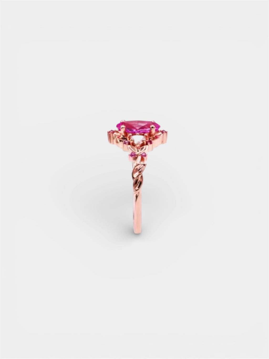 Sheba Pink Sapphire Ring