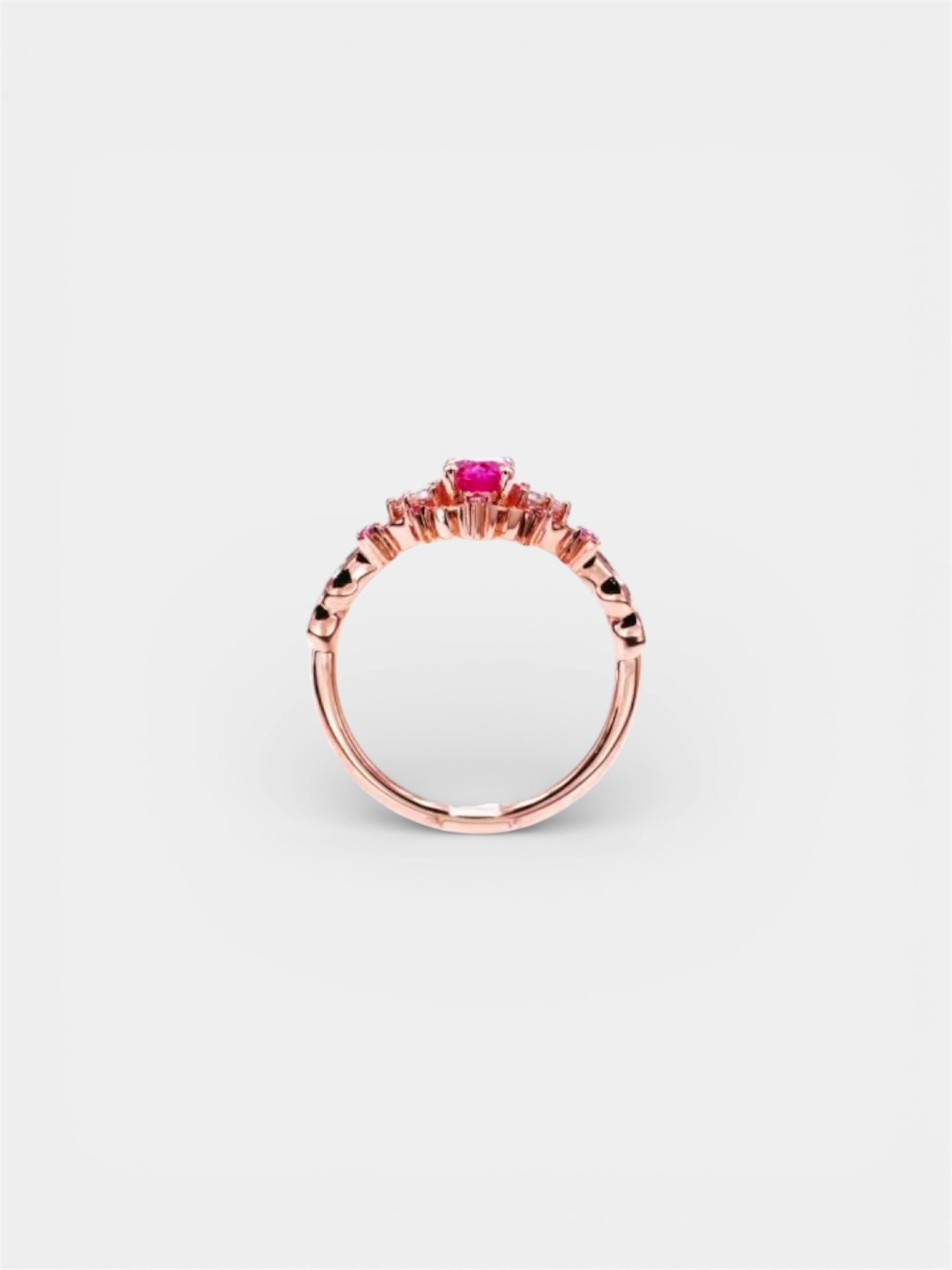 Sheba Pink Sapphire Ring