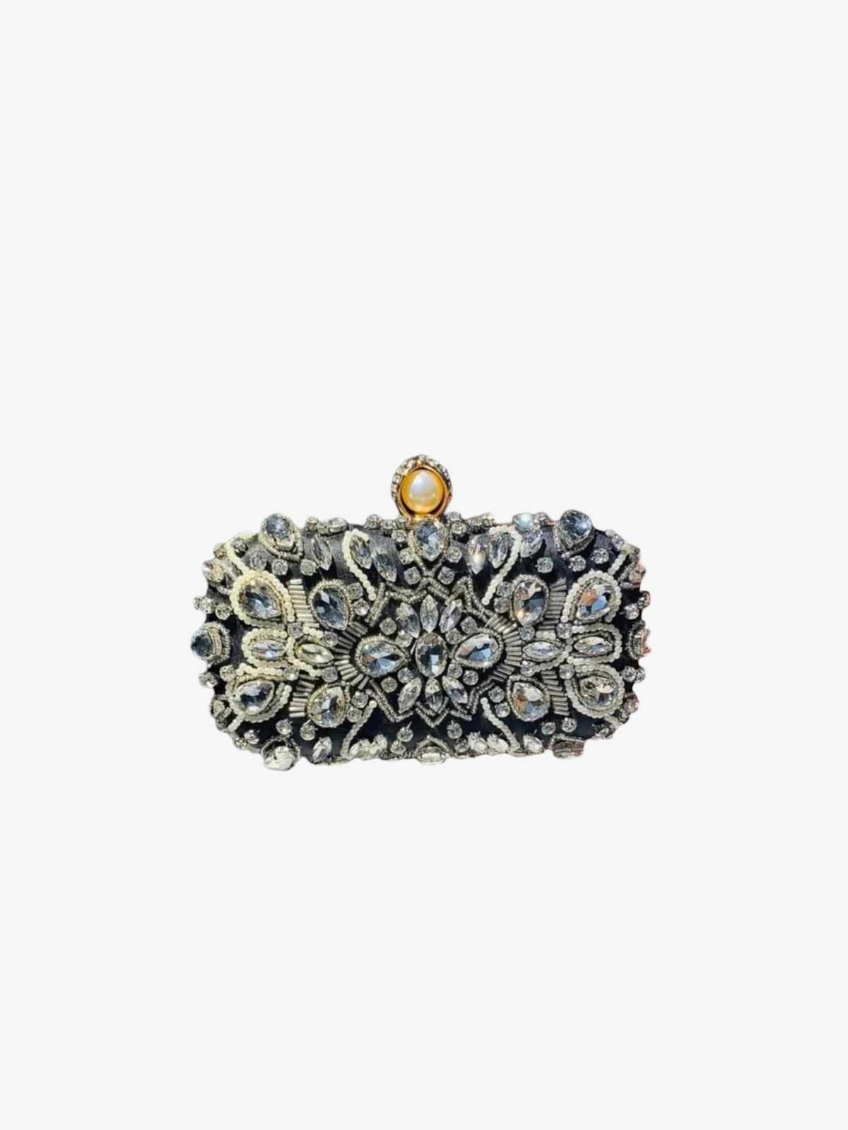 Sheba Cristal Clutch Bag