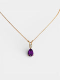 Sheba Amethyst Gemstone Necklace