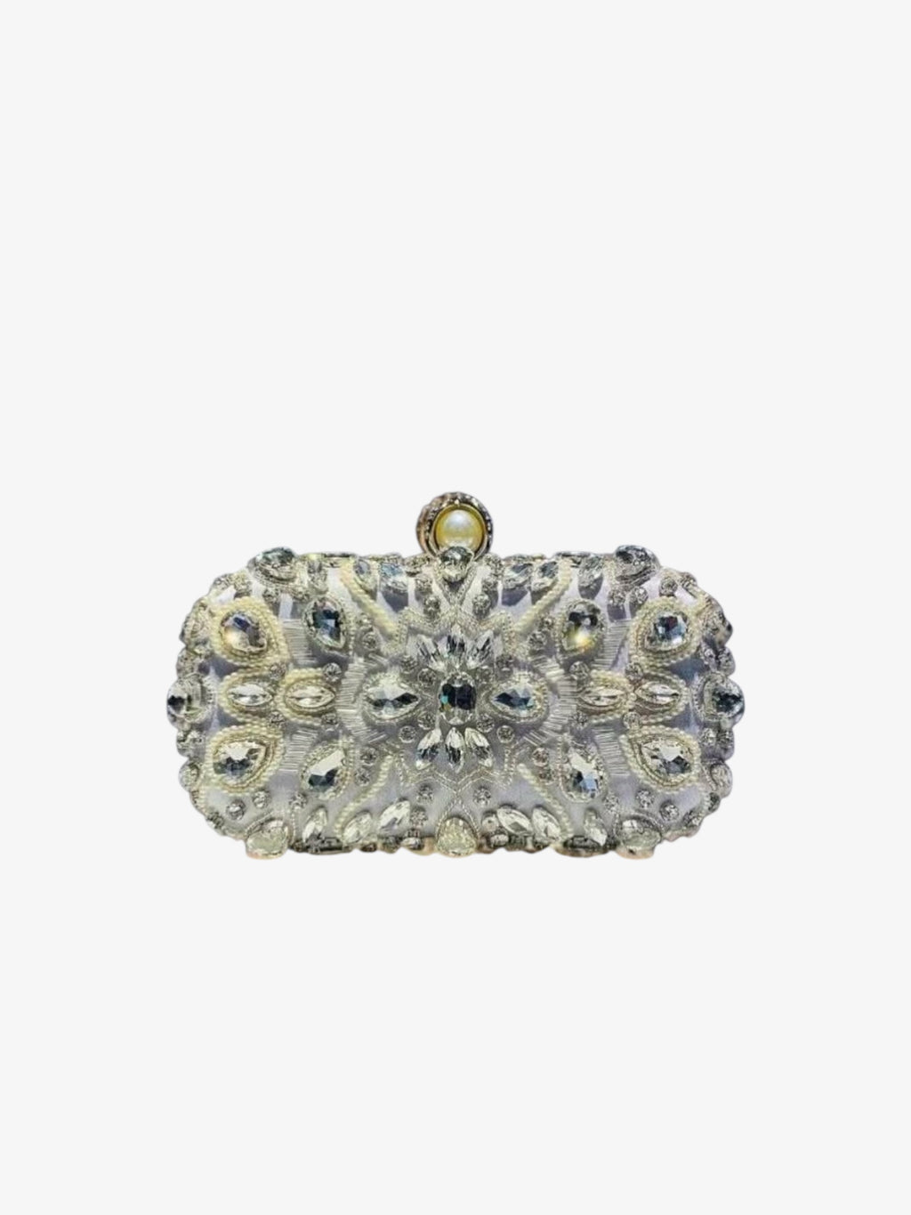 Sheba Cristal Clutch Bag
