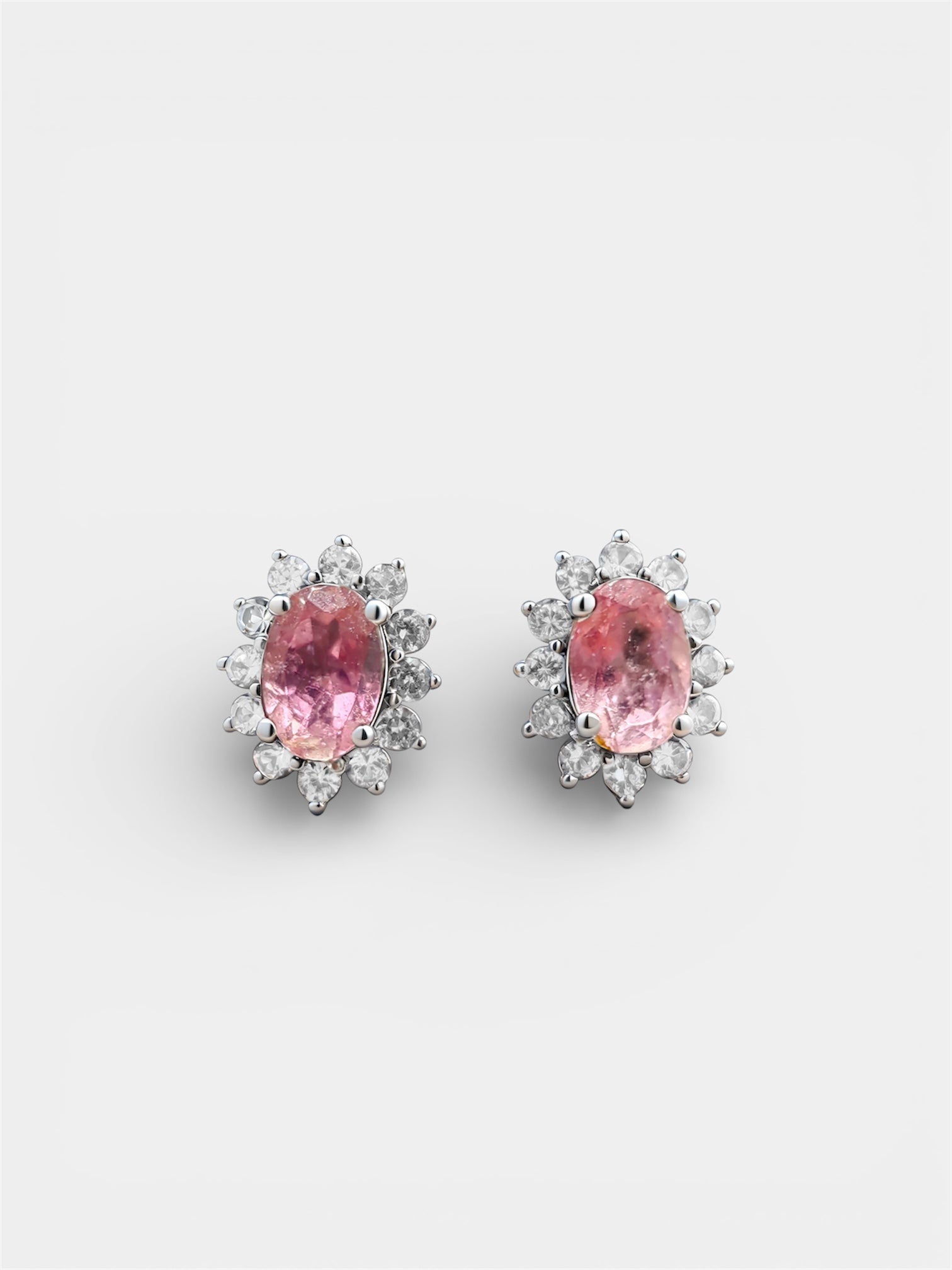 Sheba Sapphire Stud Earrings