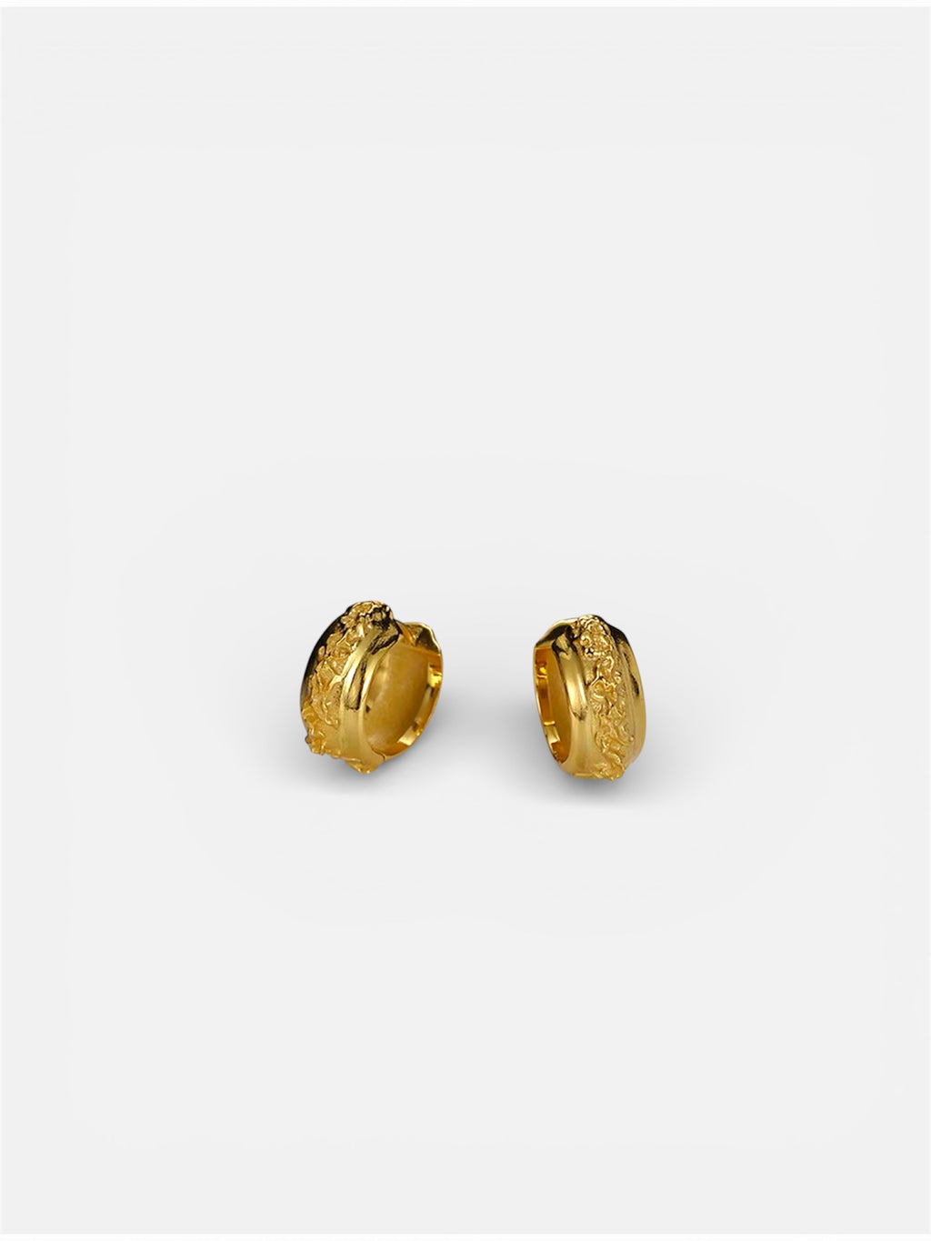 Valentine Gold Hoops