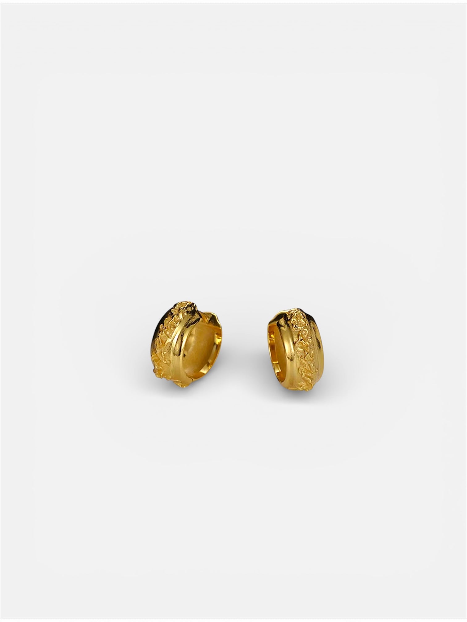 Valentine Gold Hoops