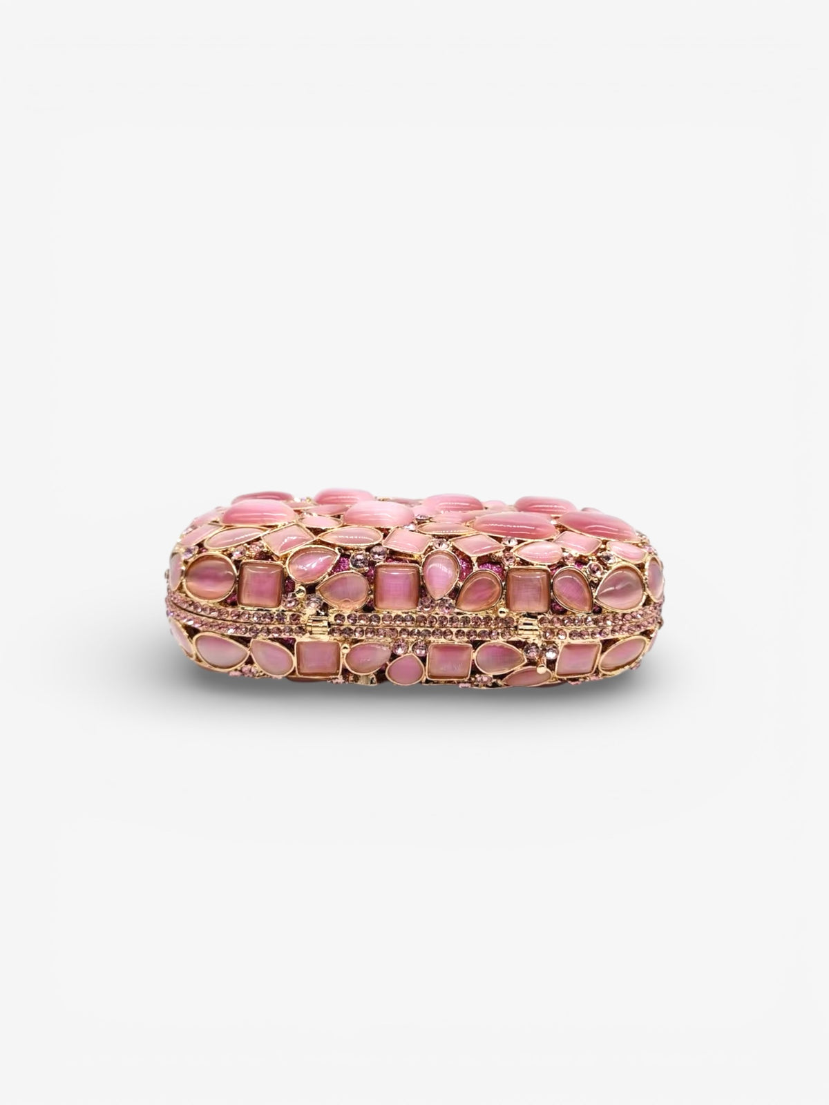Sheba Pink Cristals Clutch Bag