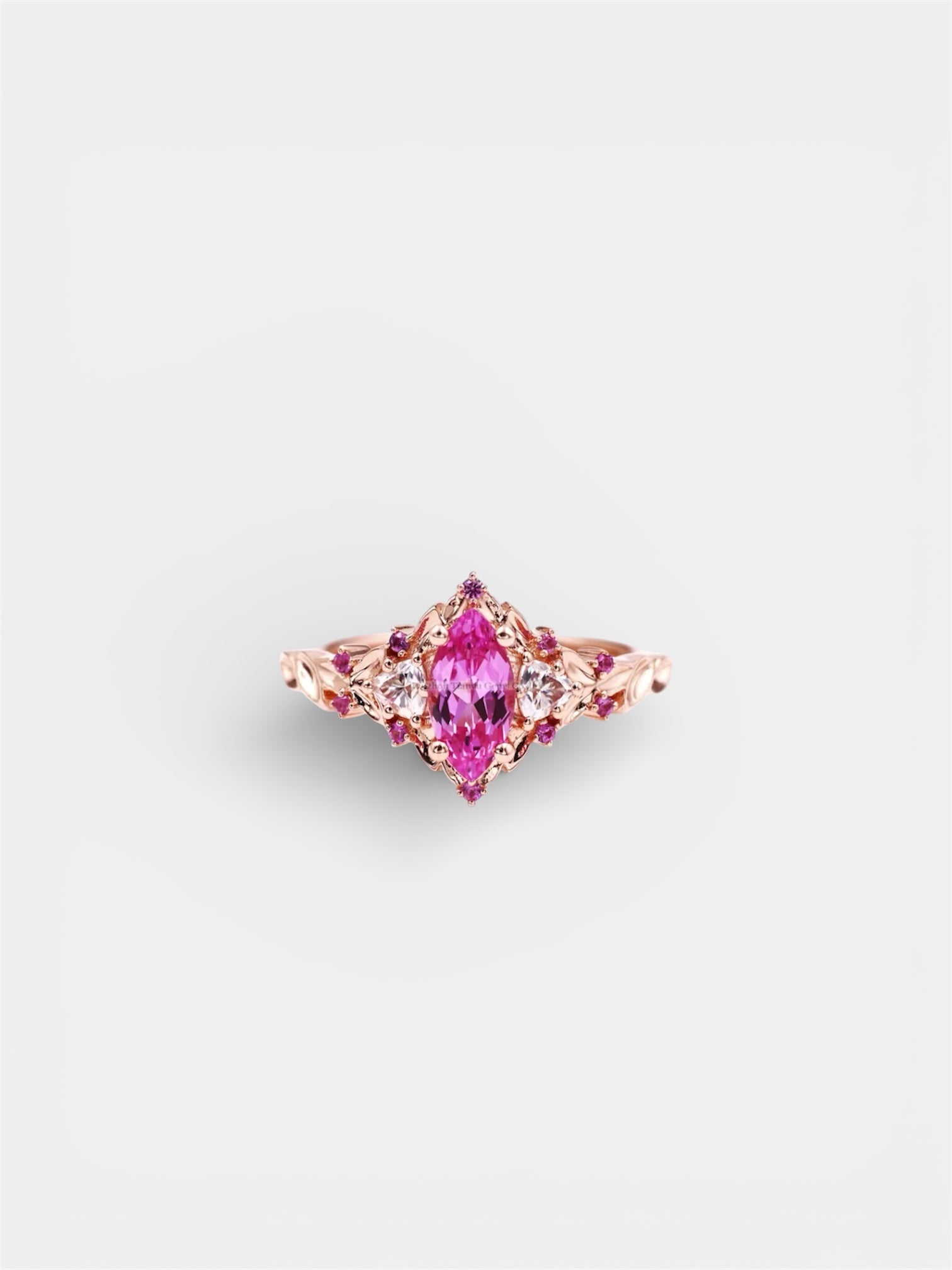 Sheba Pink Sapphire Ring