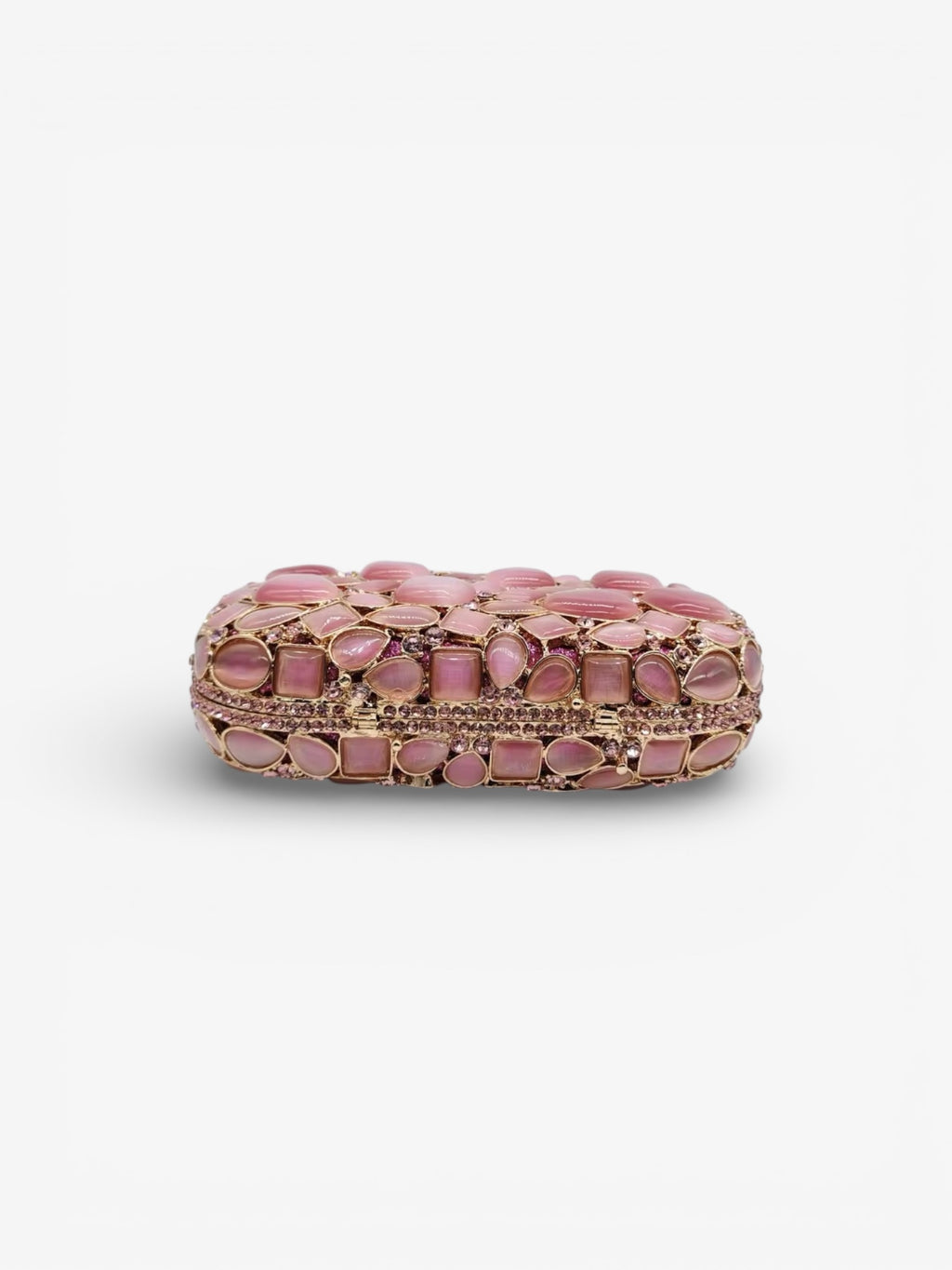Sheba Pink Cristals Clutch Bag