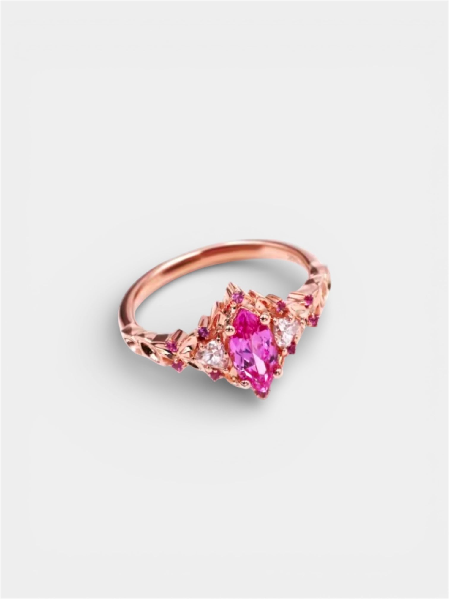 Sheba Pink Sapphire Ring