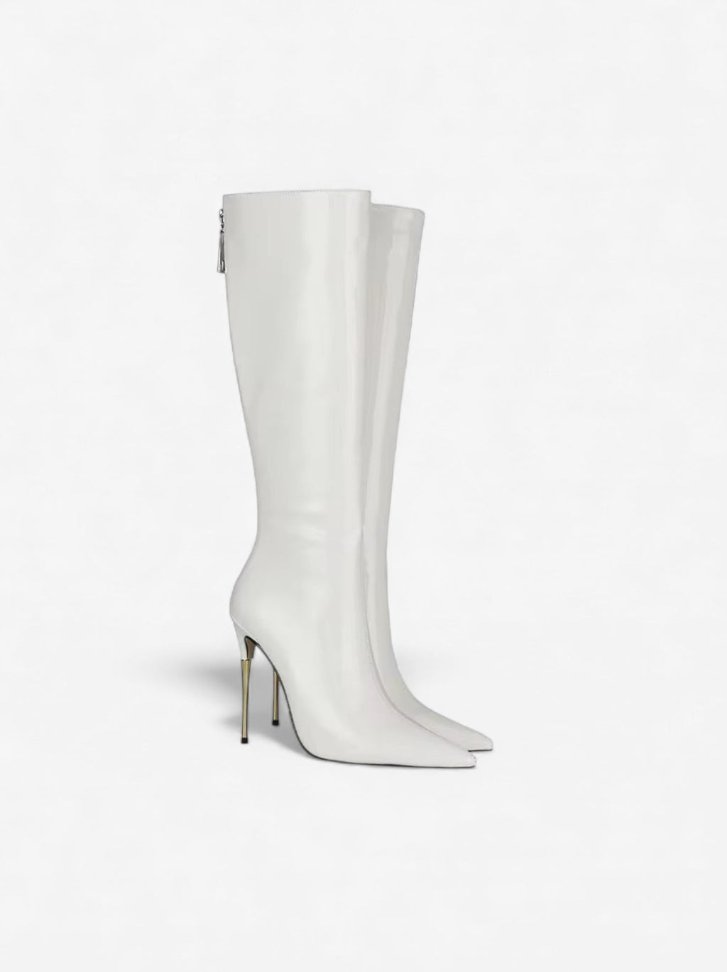 Matlclok Glossy Leather Boots