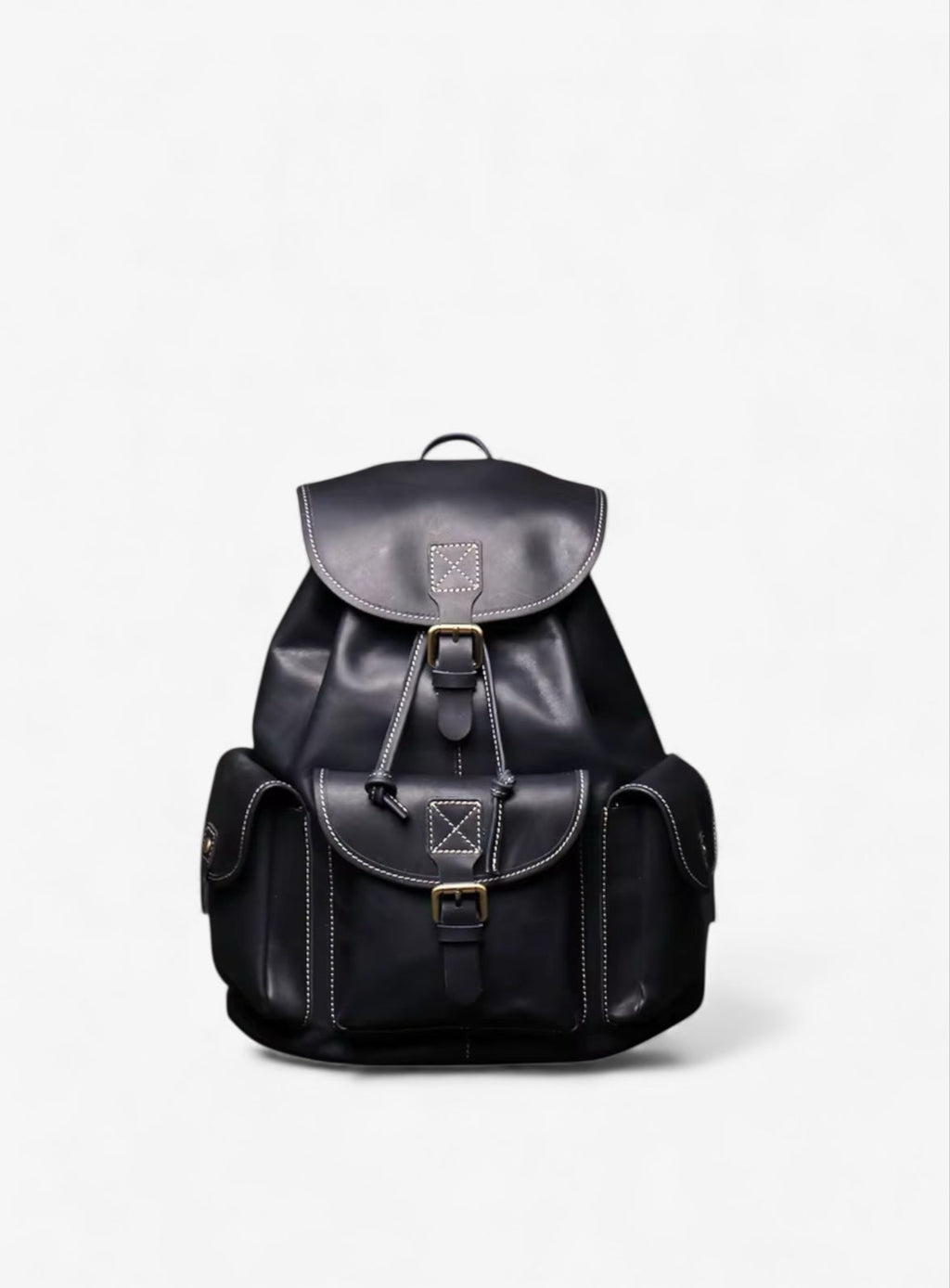 Diniar Leather Luggage Backpack