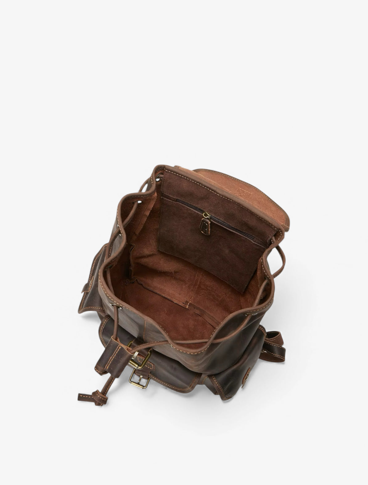 Diniar Leather Luggage Backpack