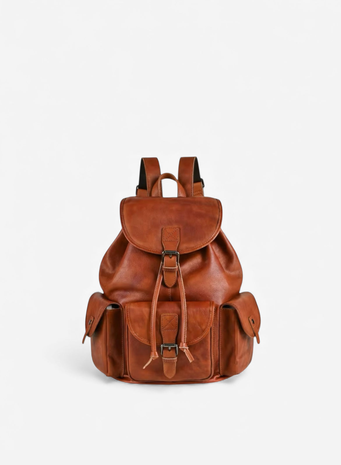 Diniar Leather Luggage Backpack