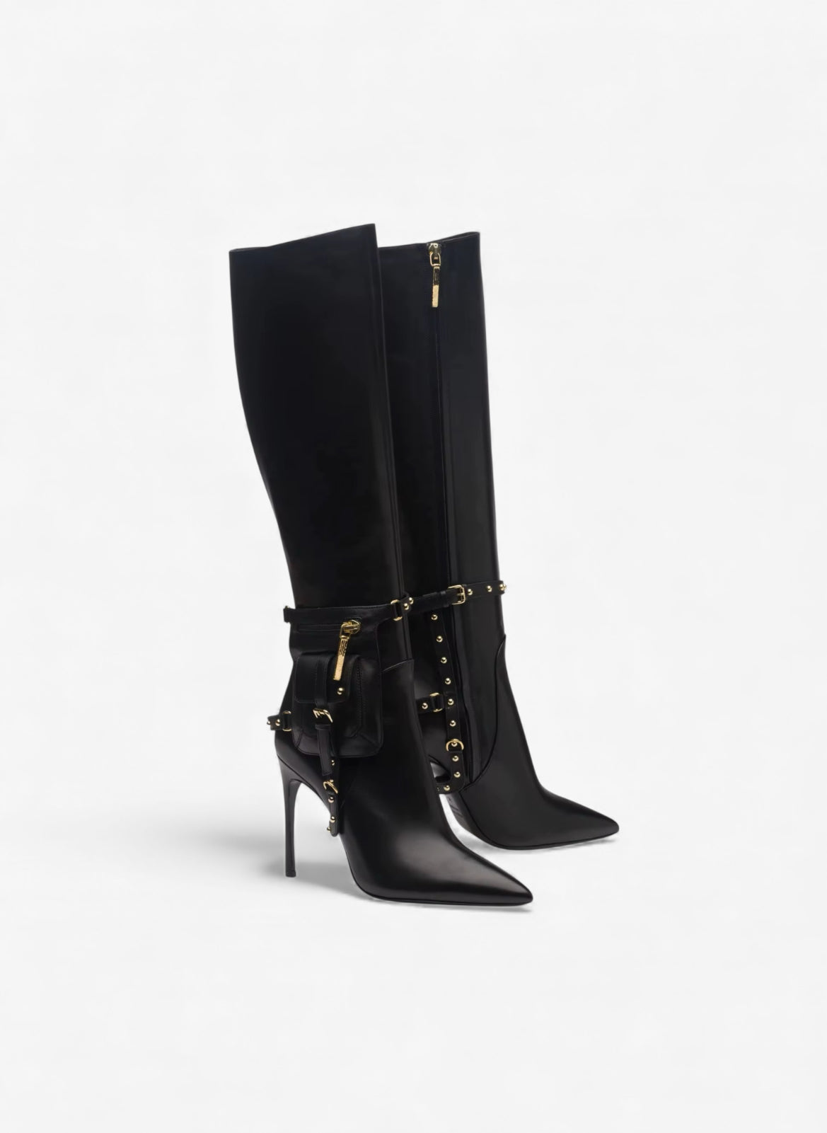 Alexandra Forger High Heeled Gilded Boots