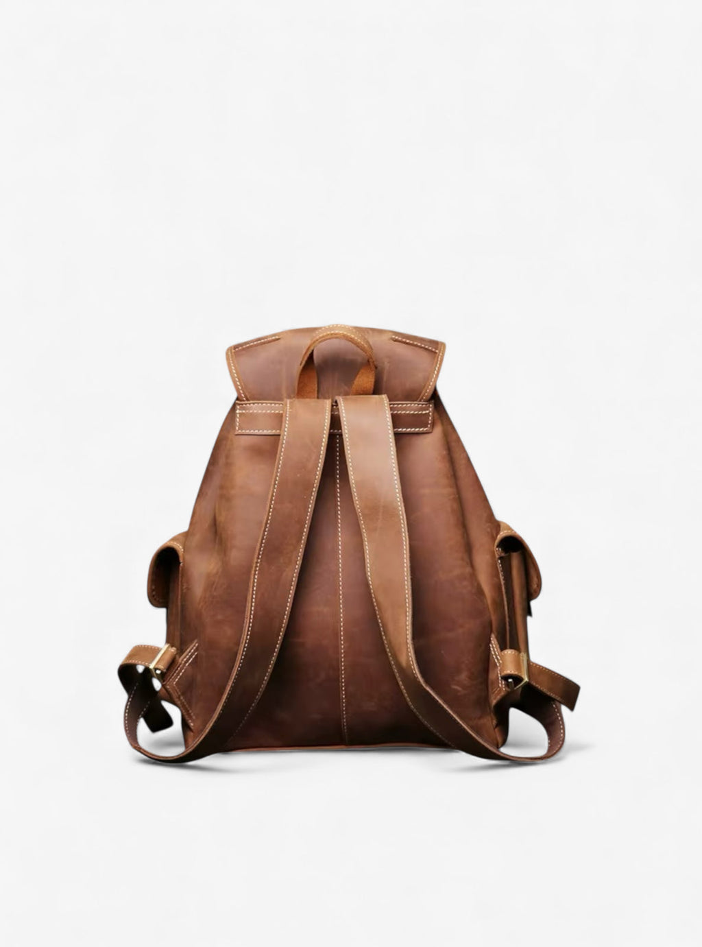 Diniar Leather Luggage Backpack