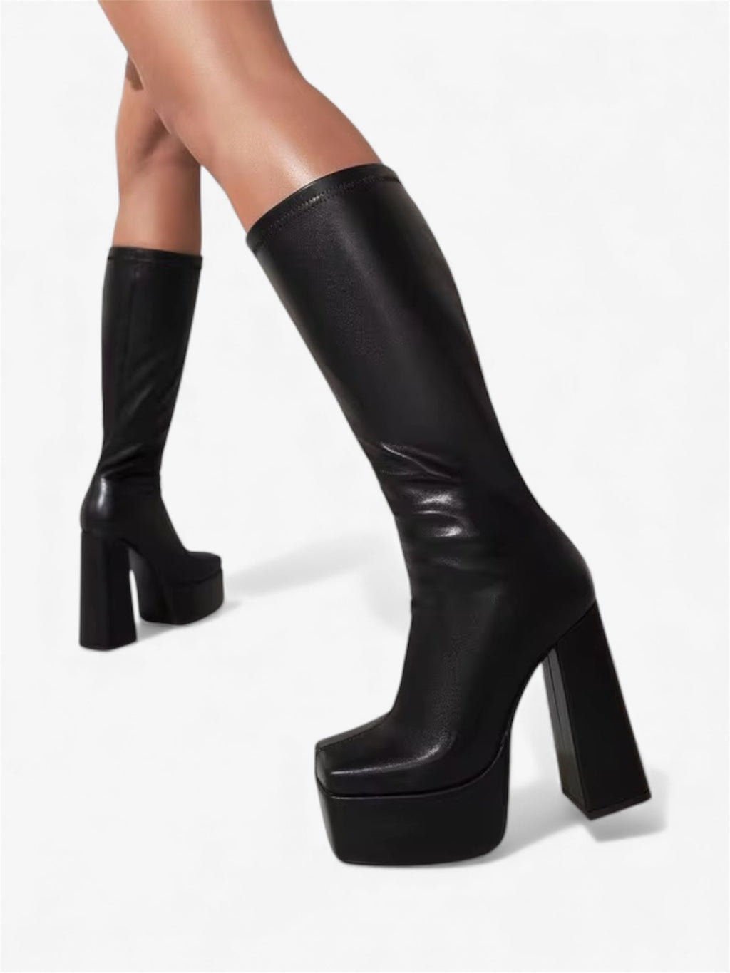 Alexandra Forger
 Leather High Heel Boots