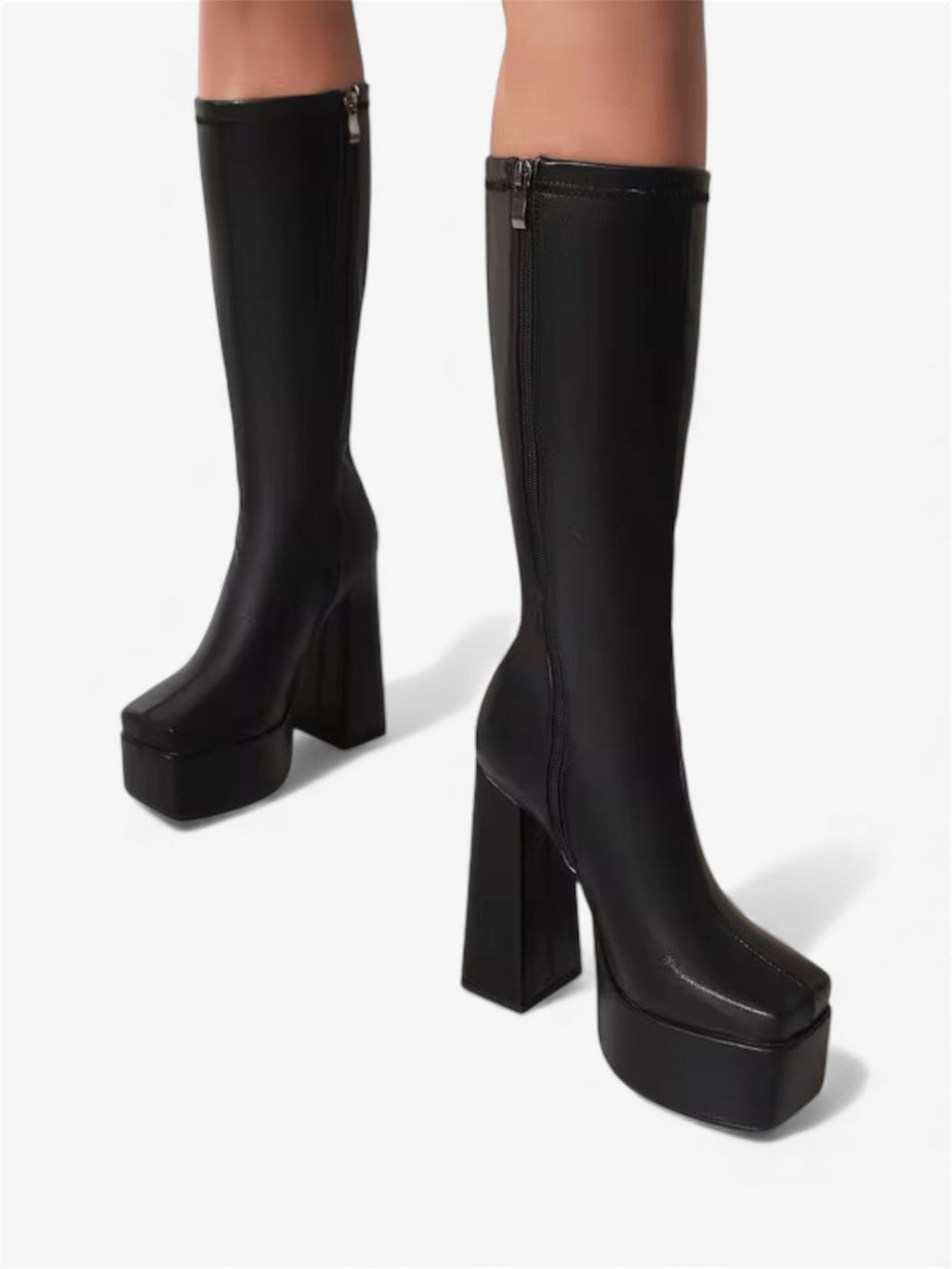 Alexandra Forger
 Leather High Heel Boots