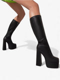 Alexandra Forger
 Leather High Heel Boots