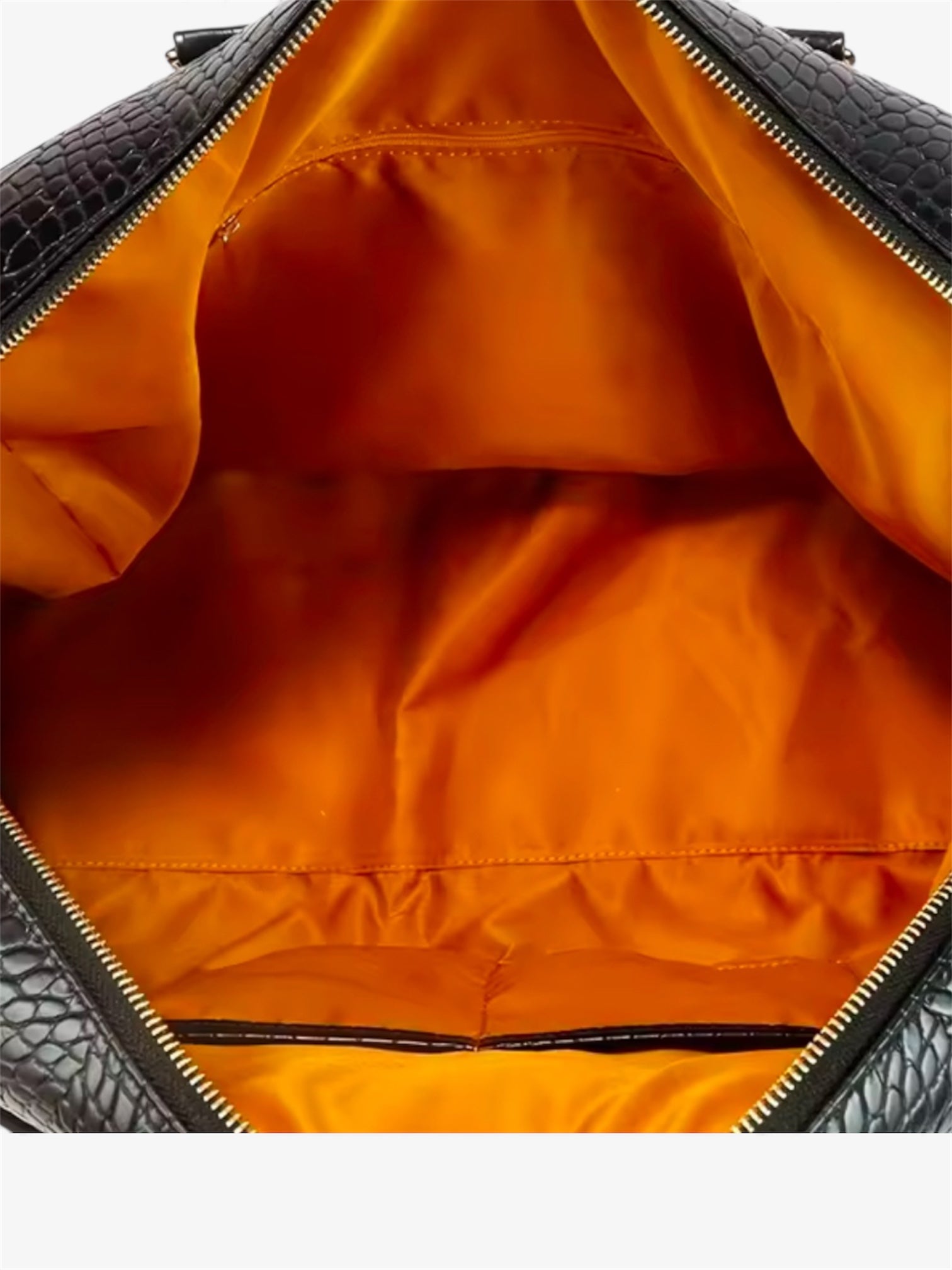 Laocoön Duffel Crocodile Leathered Travel Bag
