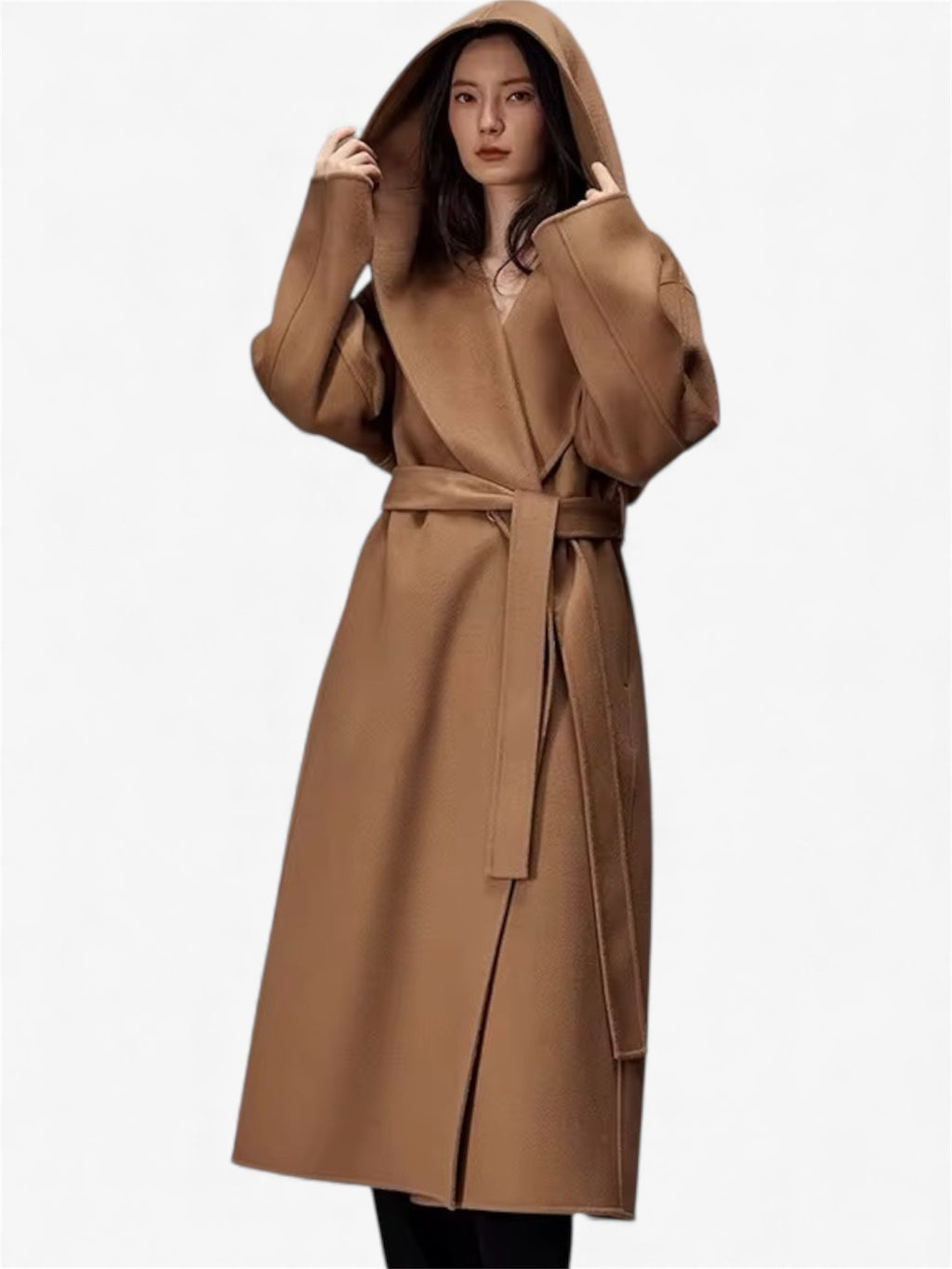 Diniar Wool Belted Coat