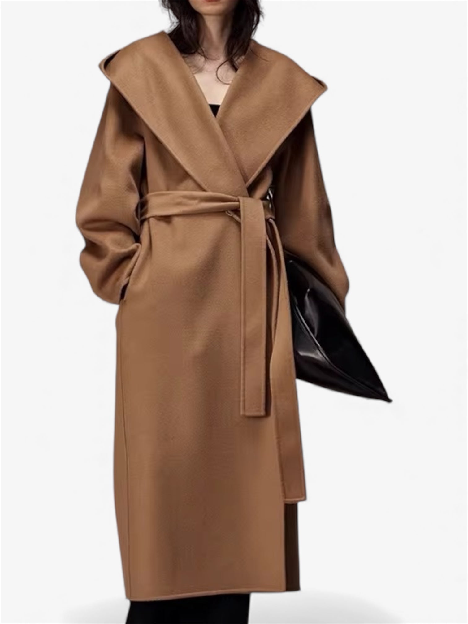 Diniar Wool Belted Coat